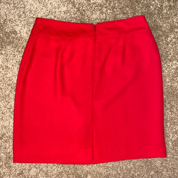 Like new!! BMoss Red skirt Size 8 - Picture 2 of 8